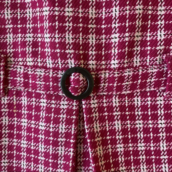 Talbots dress jumper 2T Red Plaid brand new 100% organic Egyptian cotton shirt - Picture 6 of 11